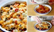 Fingerfood deluxe: Überbackene NACHOS mit Käse und Tomaten