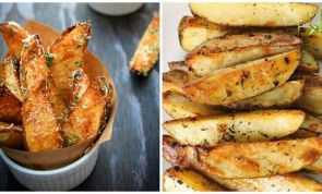 Rezept für schnelle Kartoffelecken