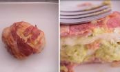 Mit Guacamole gefüllte Putenbrust-Rouladen