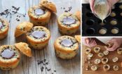 Rezept für Mini-Muffins mit weichem Schokoherz