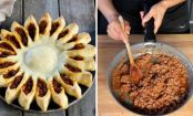 Rezept für Sonnenpizza aus Hefeteig mit Bolognesefüllung