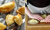 Teigtaschen mit Apfel und Käse in 10 Schritten