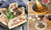 Gözleme: Herzhaft gefüllte türkische Teigtaschen mit Hackfleisch