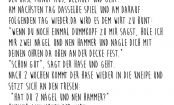 Die Umgangsformen eines Hasens