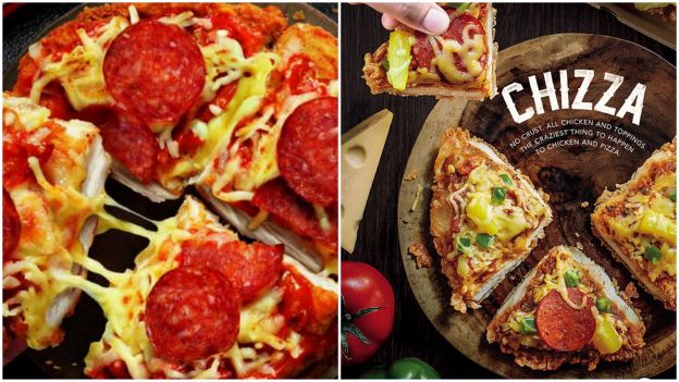 Chicken + Pizza = Chizza!