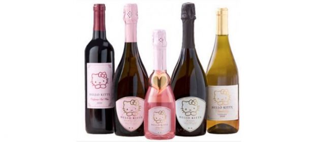 Der süßeste Aperitif aller Zeiten mit den Weinen von Hello Kitty