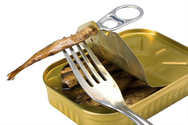 La sardine à l'huile d'olive