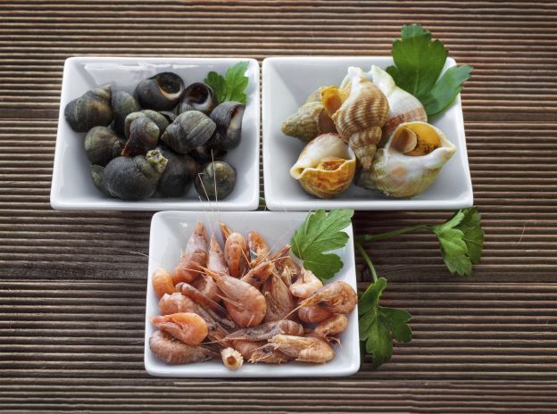 Les bigorneaux et autres fruits de mer