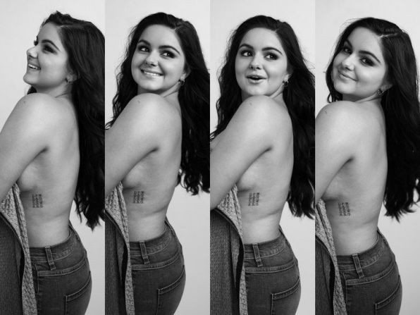 Ariel Winter oben ohne und ganz unretouchiert! So setzt die Schauspielerin ein Zeichen gegen Bodyshaming!