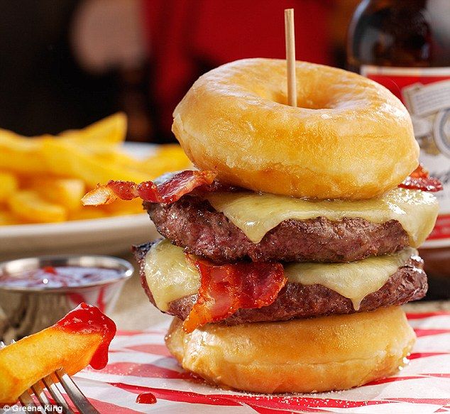 DONUT-BURGER: Die Kalorienbombe der Extra-Klasse