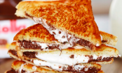 Nutella-Marshmallow-Sandwich in nur 5 MINUTEN!