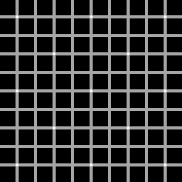 Rätsel des Tages: Wie viele weiße Punkte siehst du?