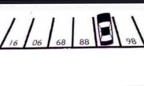 RÄTSEL des Tages: Welche Nummer verdeckt das parkende Auto?