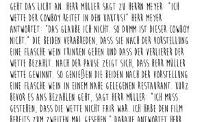 Herr Meyer und Herr Müller schauen einen Film...
