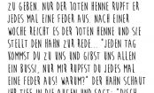 Ein Bussis verteilender Hahn...
