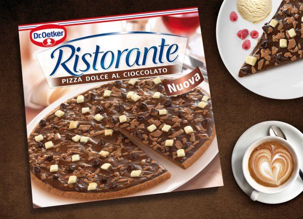 NEU: SCHOKO-PIZZA aus dem Tiefkühlregal