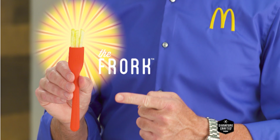 "THE FRORK" - Die neue Pommesgabel von McDonald's