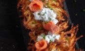 Herzhafte Kartoffel-Lauch-Rösti