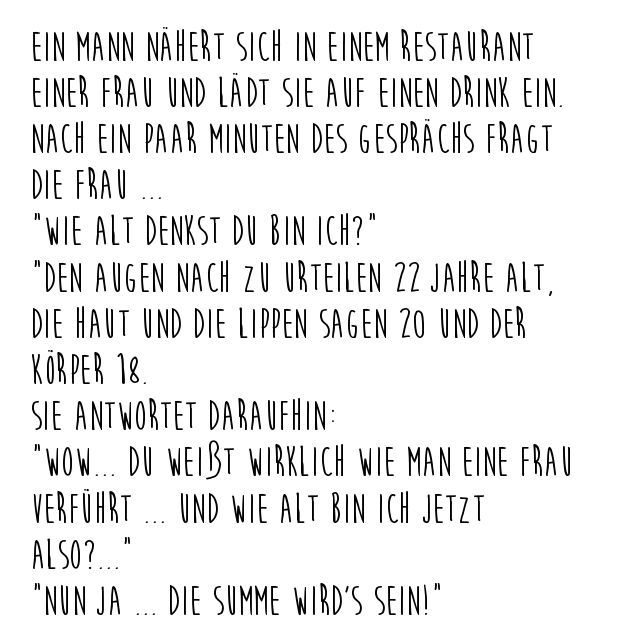 Verführungskünste
