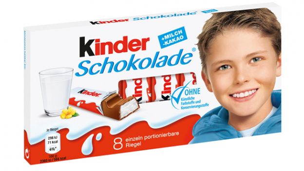 Ihr liebt Kinderschokolade? Dann wird euch das hier freuen: