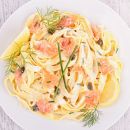 Cremig-frische Tagliatelle al Salmone