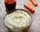Köstlicher Dip mit Porree, Ziegenkäse und Curry