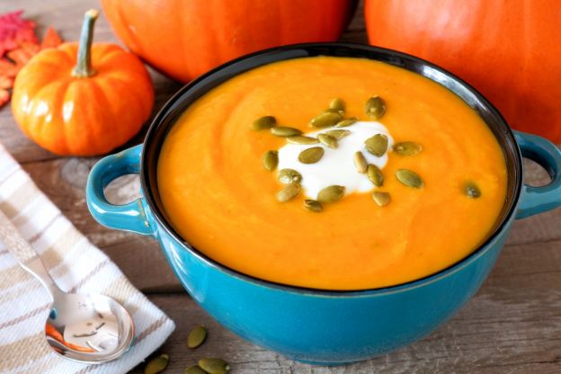 lecker und gesund: Kürbissuppe ist der renner im herbst