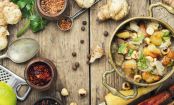 Topinambur-Gulasch