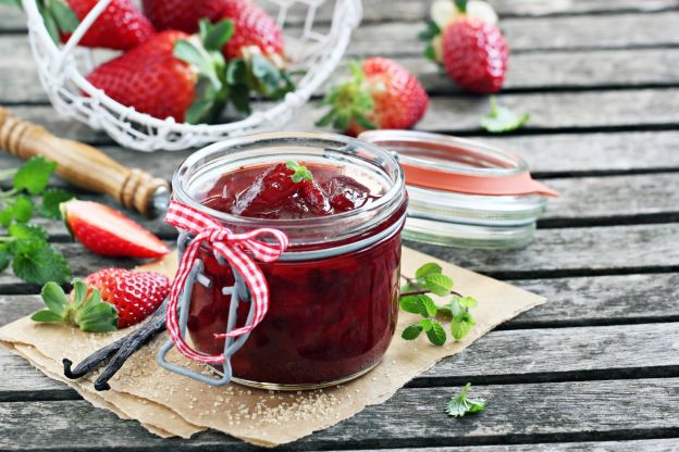 Fruchtige Hausgemachte Marmelade Ganz Ohne Zucker