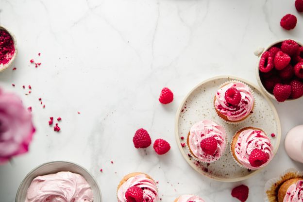 Himbeer-Cupcakes