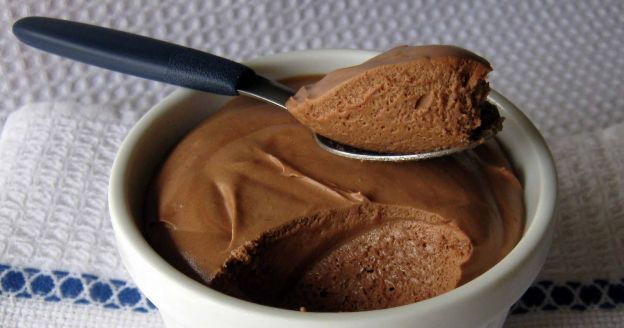 Vegane Mousse au Chocolat mit Wasser