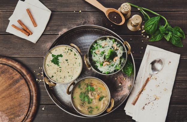 Die Säulen der ayurvedischen ernährung