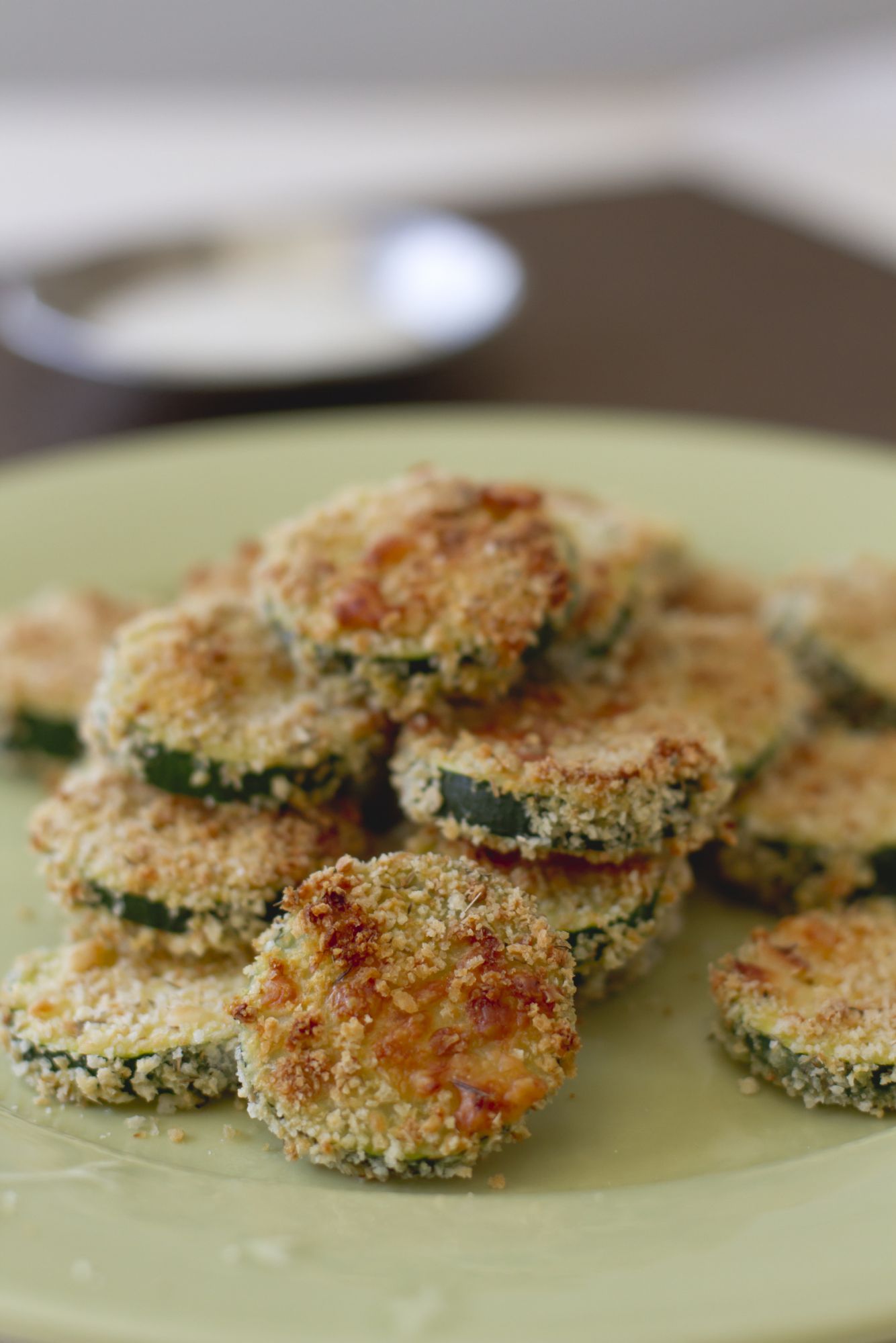 Panierte Zucchini mit Parmesankruste (4/5)