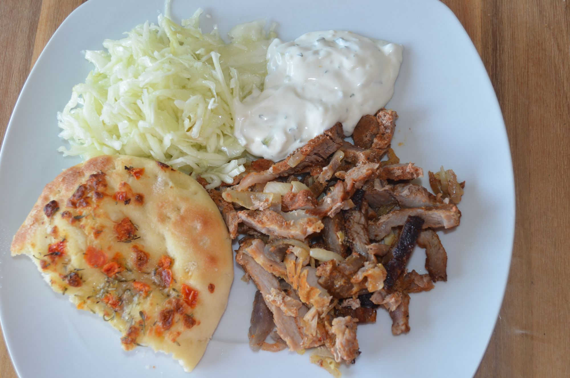 Traditionelle Rezepte für griechisches Gyros