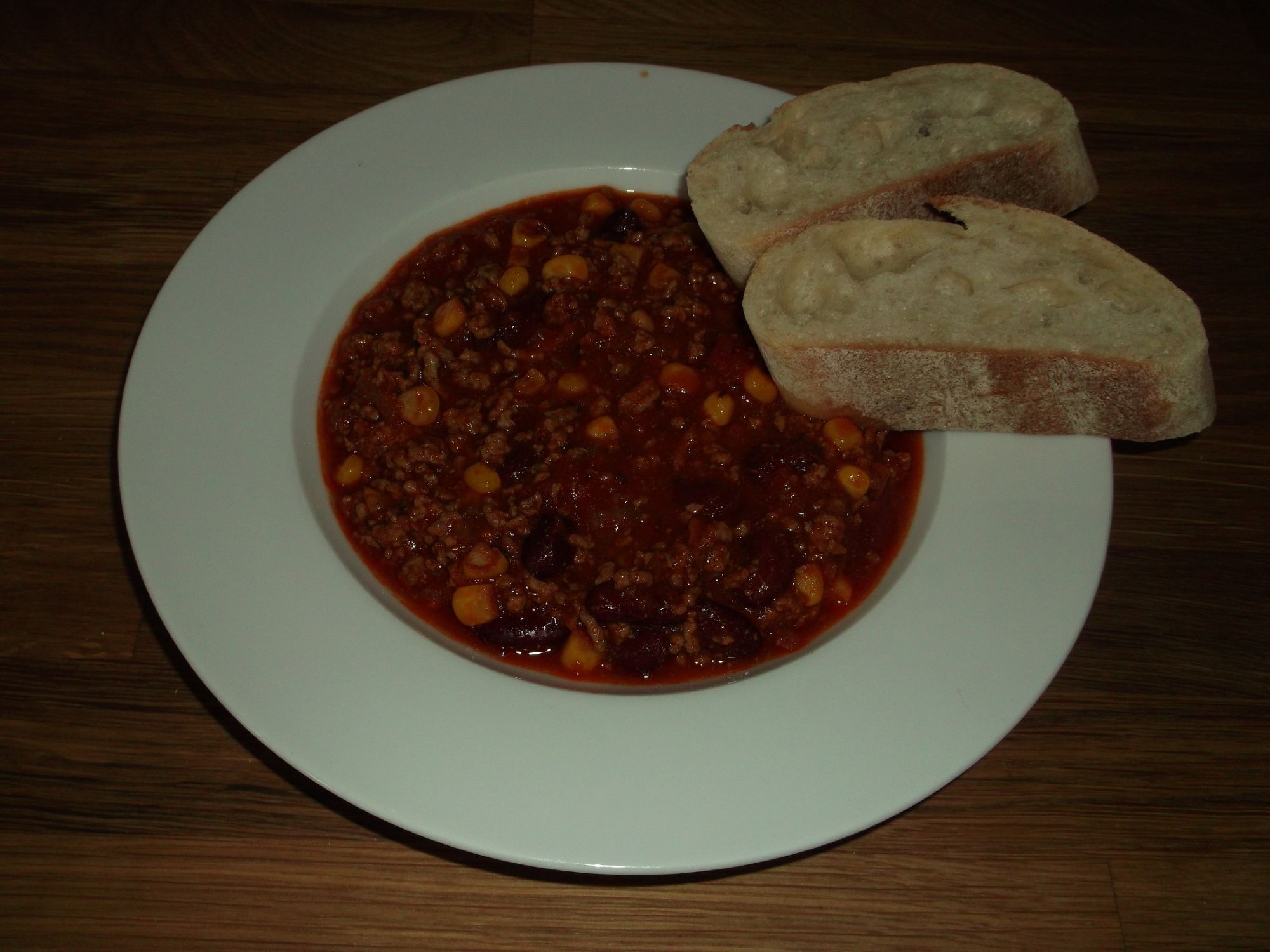 Einfaches Chili con Carne nach mexikanischer Art (3.9/5)