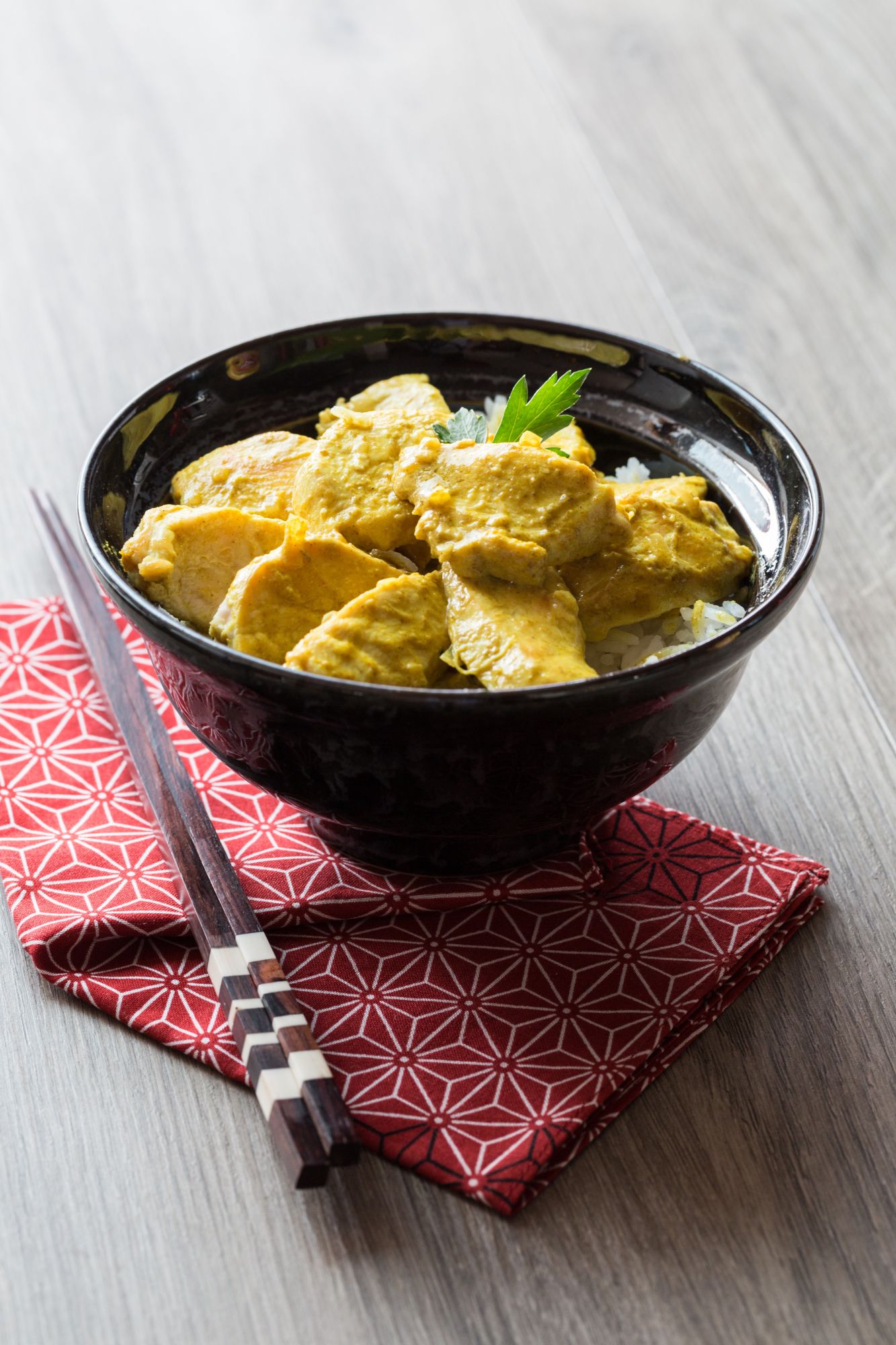 Hähnchen-Curry mit Mango