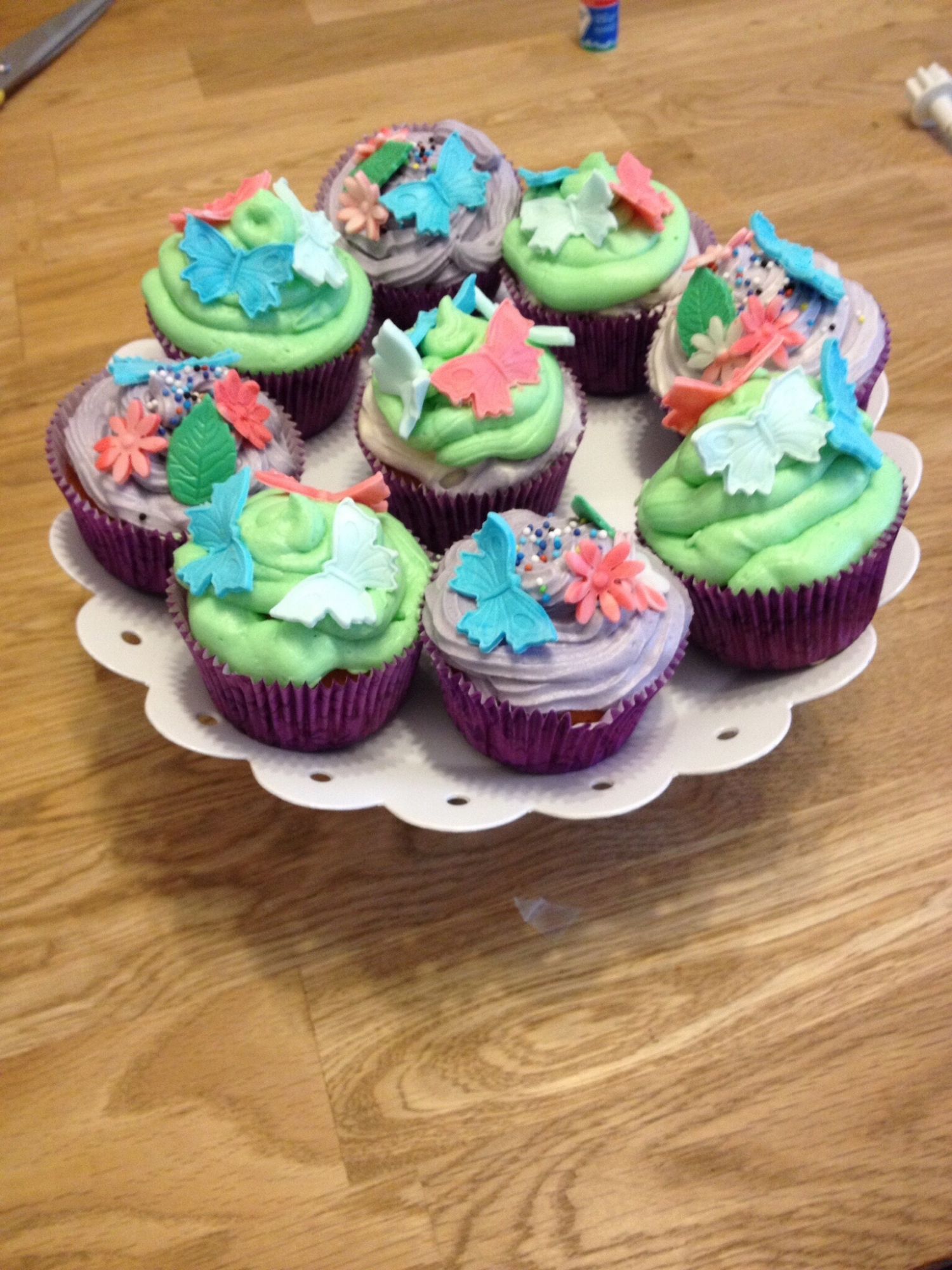 Fluffig leckere Schokoladen Cupcakes (4/5)