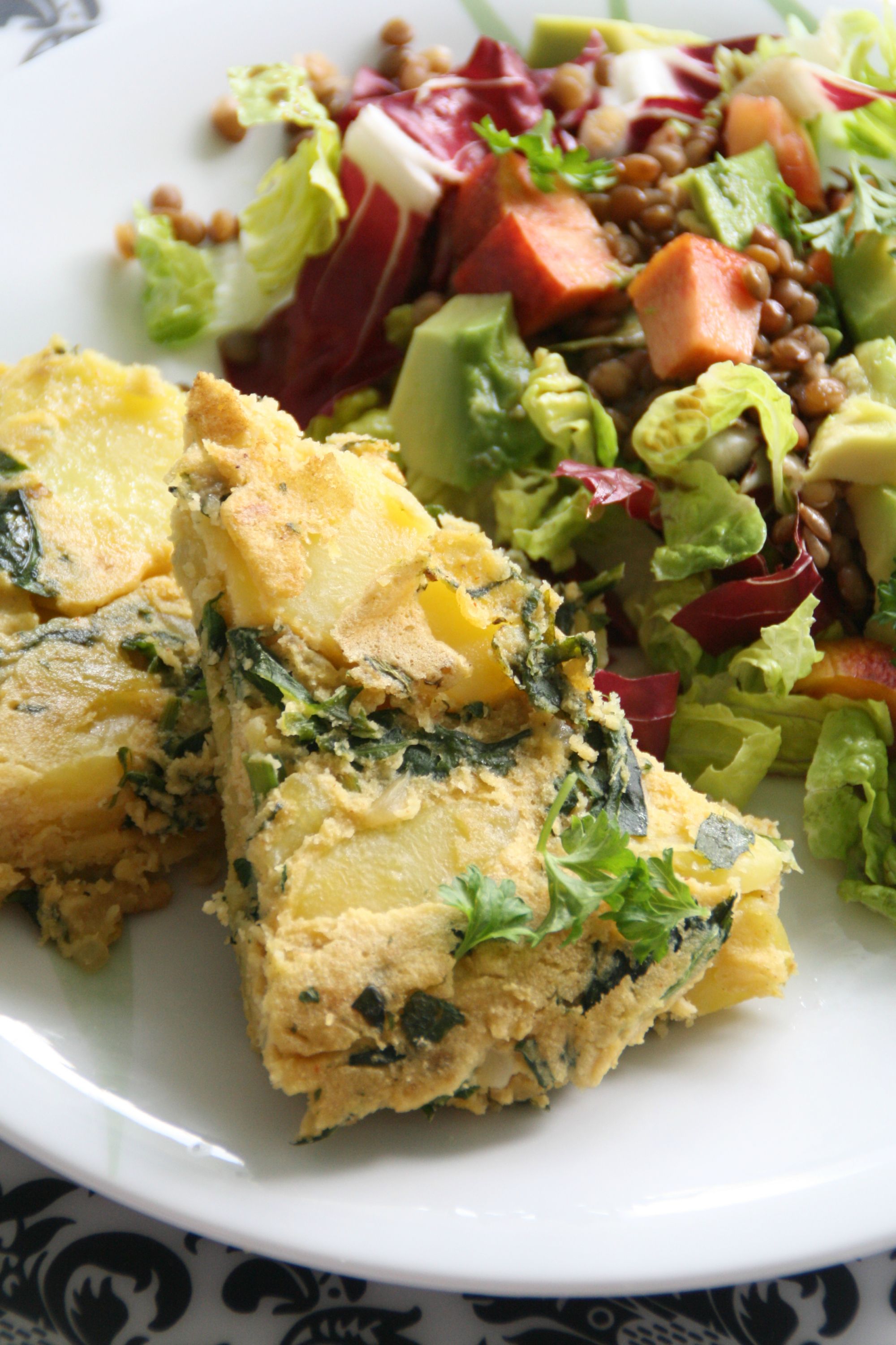 Vegane Kartoffel-Tortilla