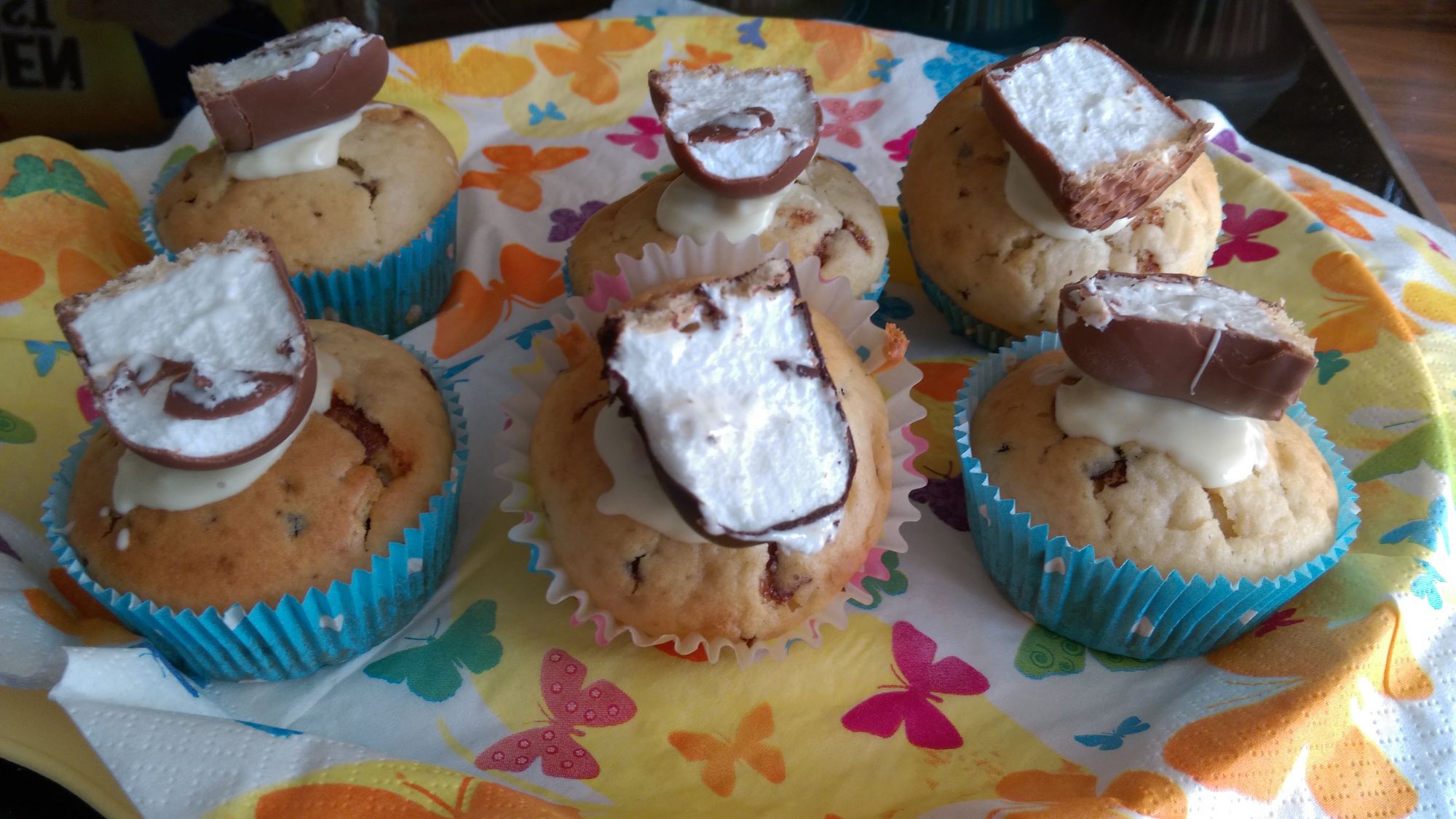 Schokoküsschen Cupcake