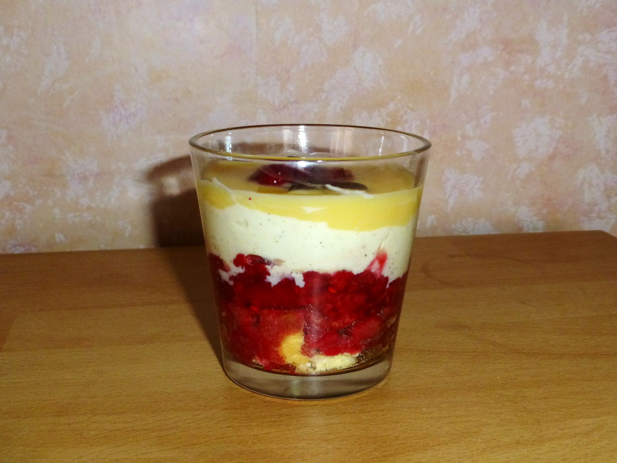 Himbeer-Vanille-Trifle