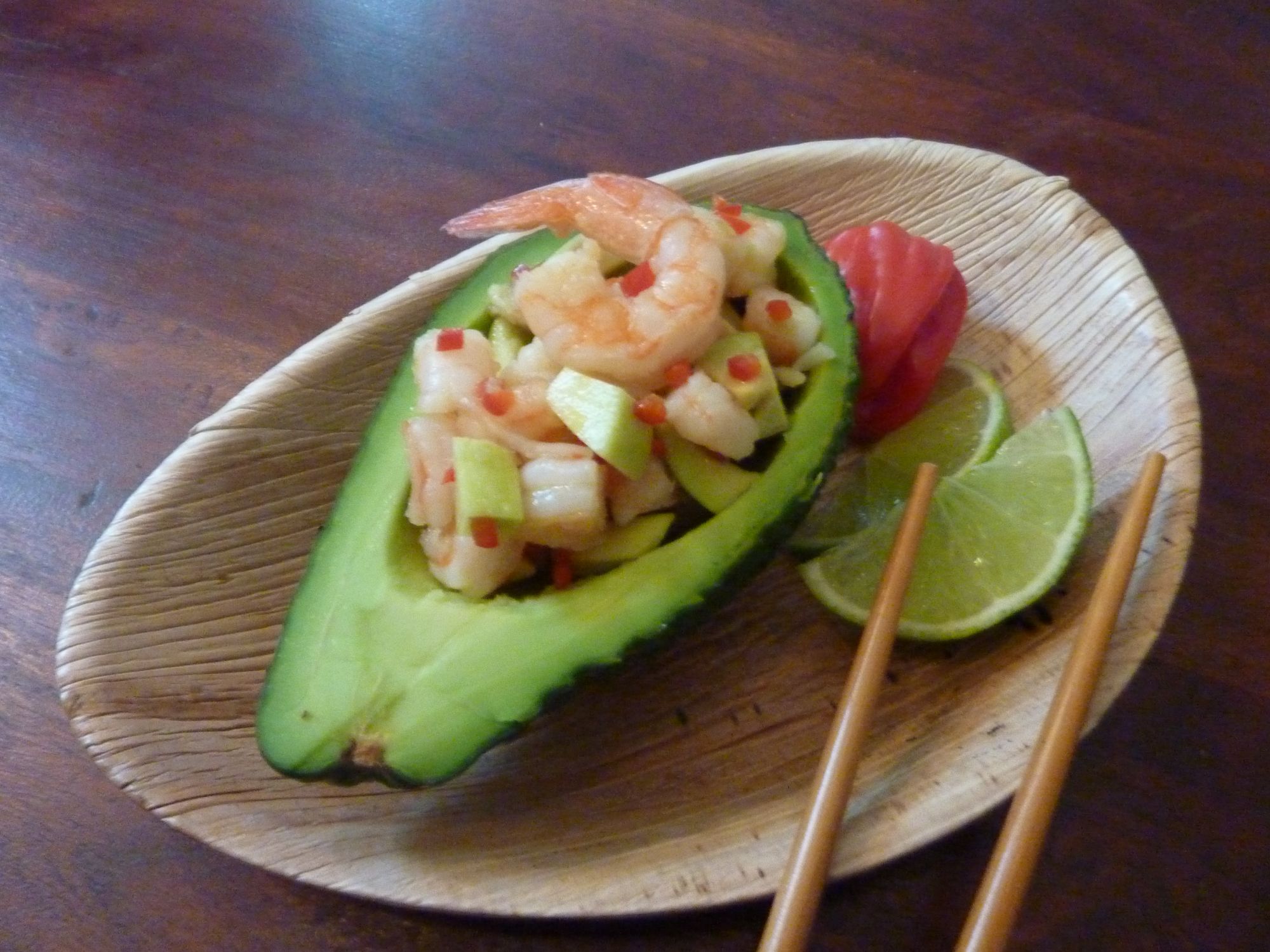 Garnelensalat mit und in Avocado (3.9/5)