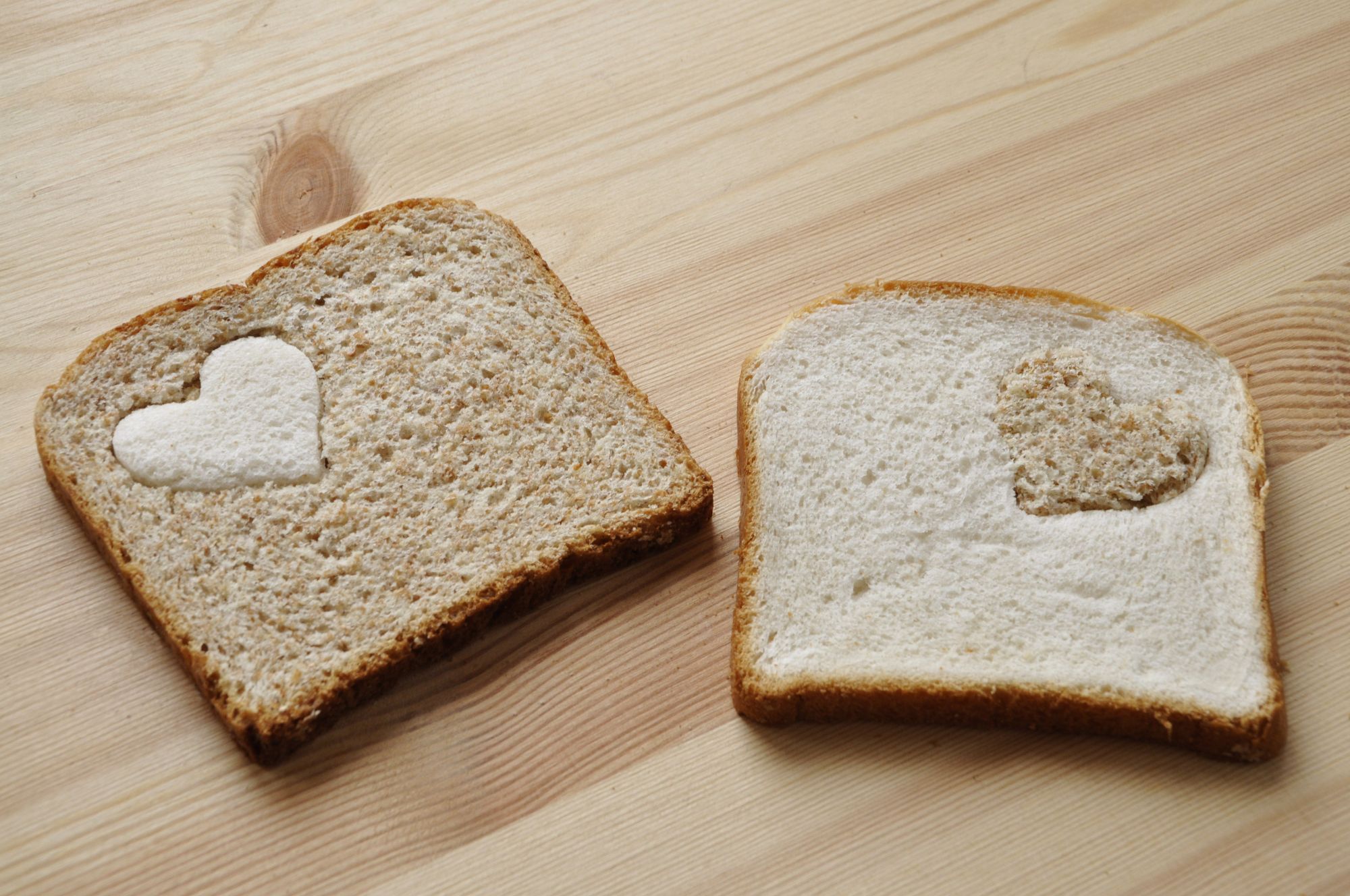 Herz- Toastbrot