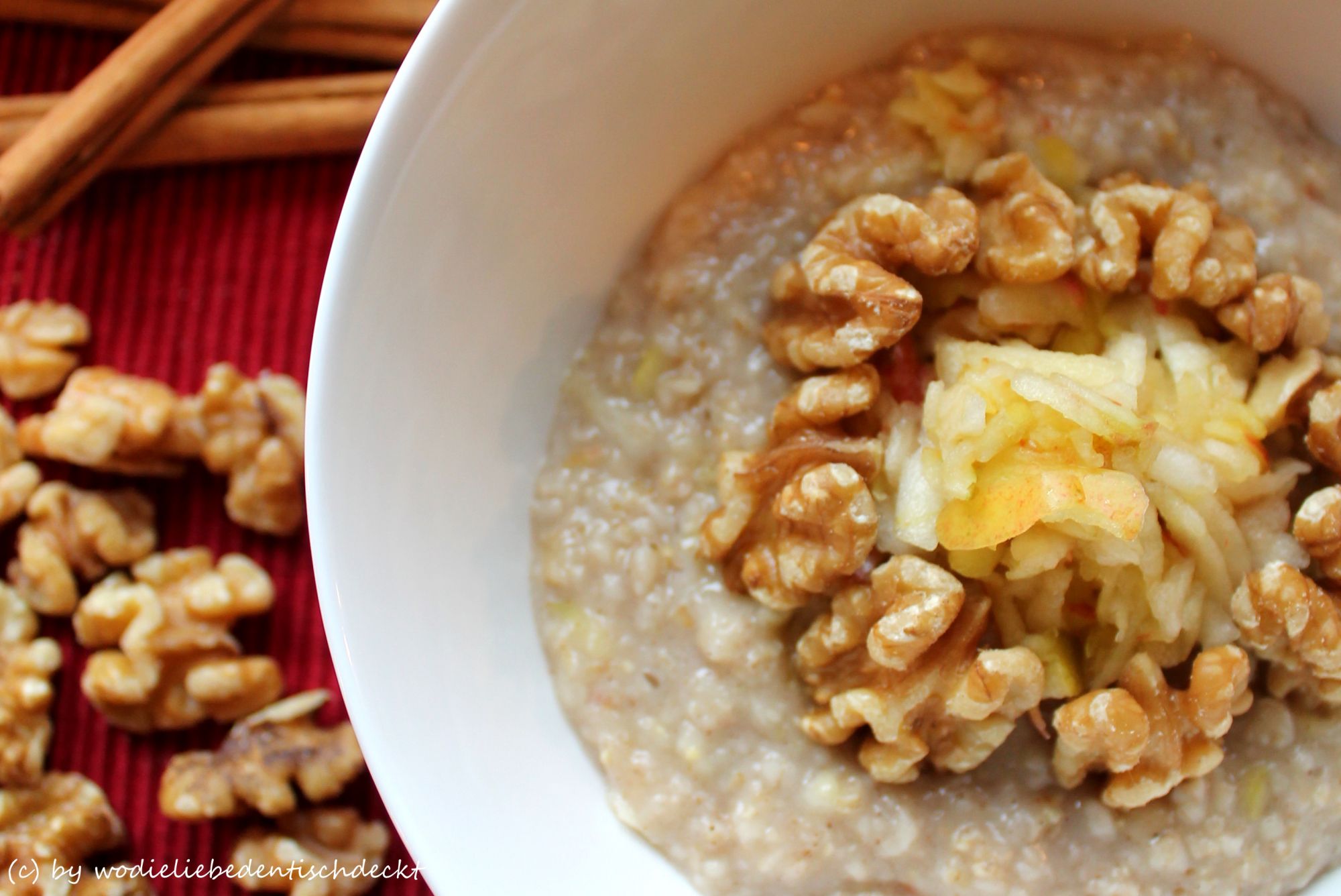 Apfel Zimt Porridge Thermomix - Tee Rezepte Sommer