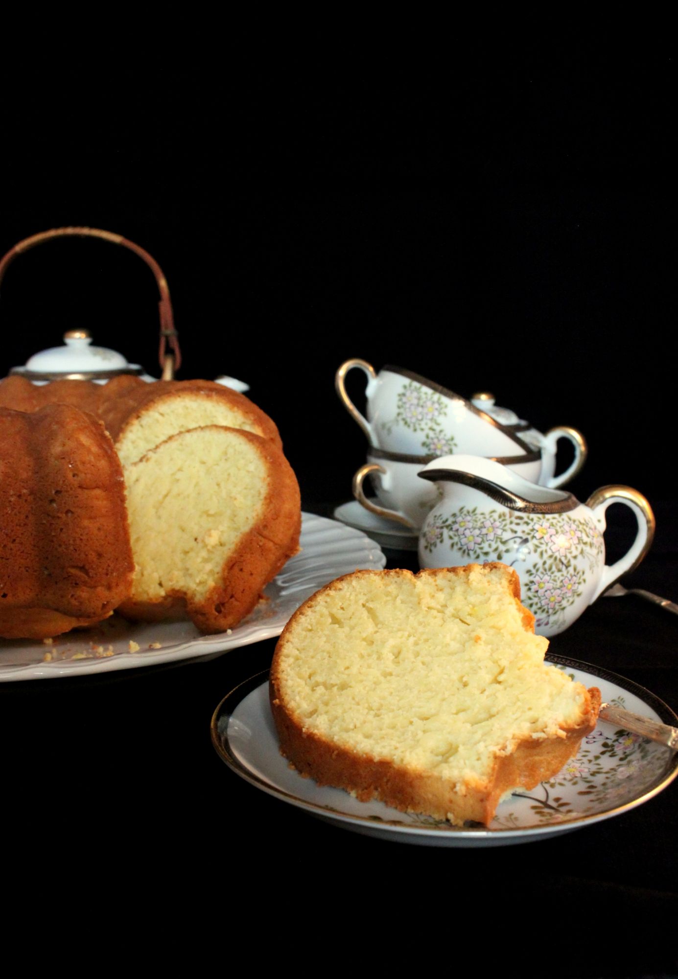 Rahmkuchen mit Zitronengeschmack (4/5)