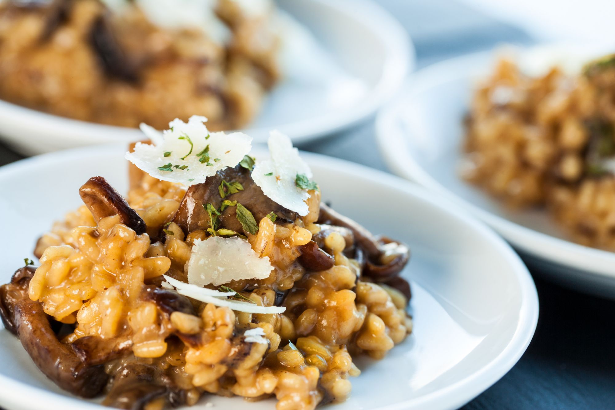 Risotto mit Steinpilzen und Parmesan (4.5/5)