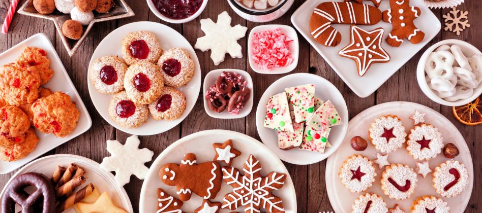 In der Weihnachtsbäckerei: