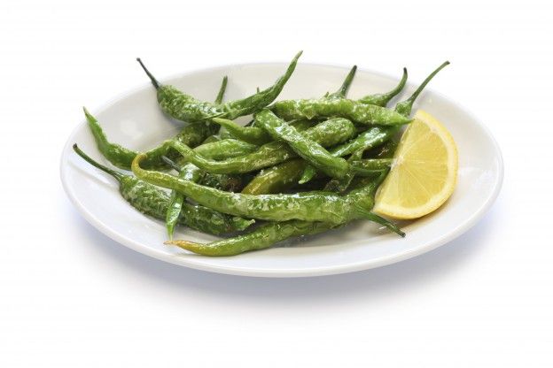 Peperoni mit Meersalz