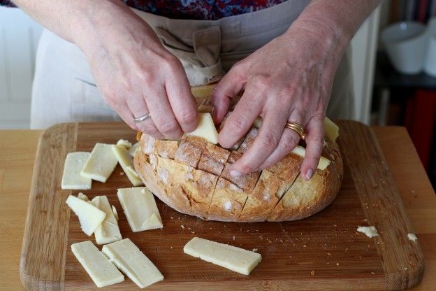 Brot belegen