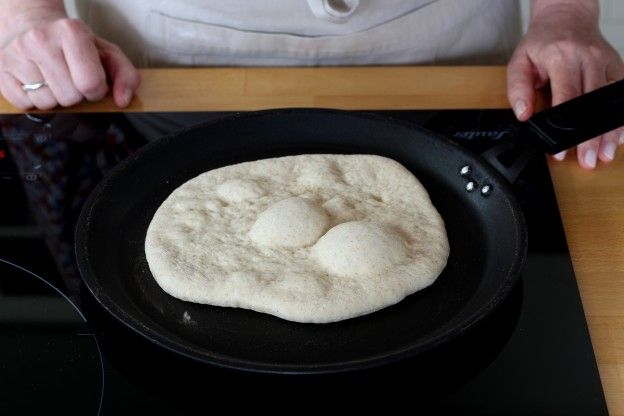 In der Pfanne backen