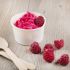 Frozen Yogurt mit Himbeeren